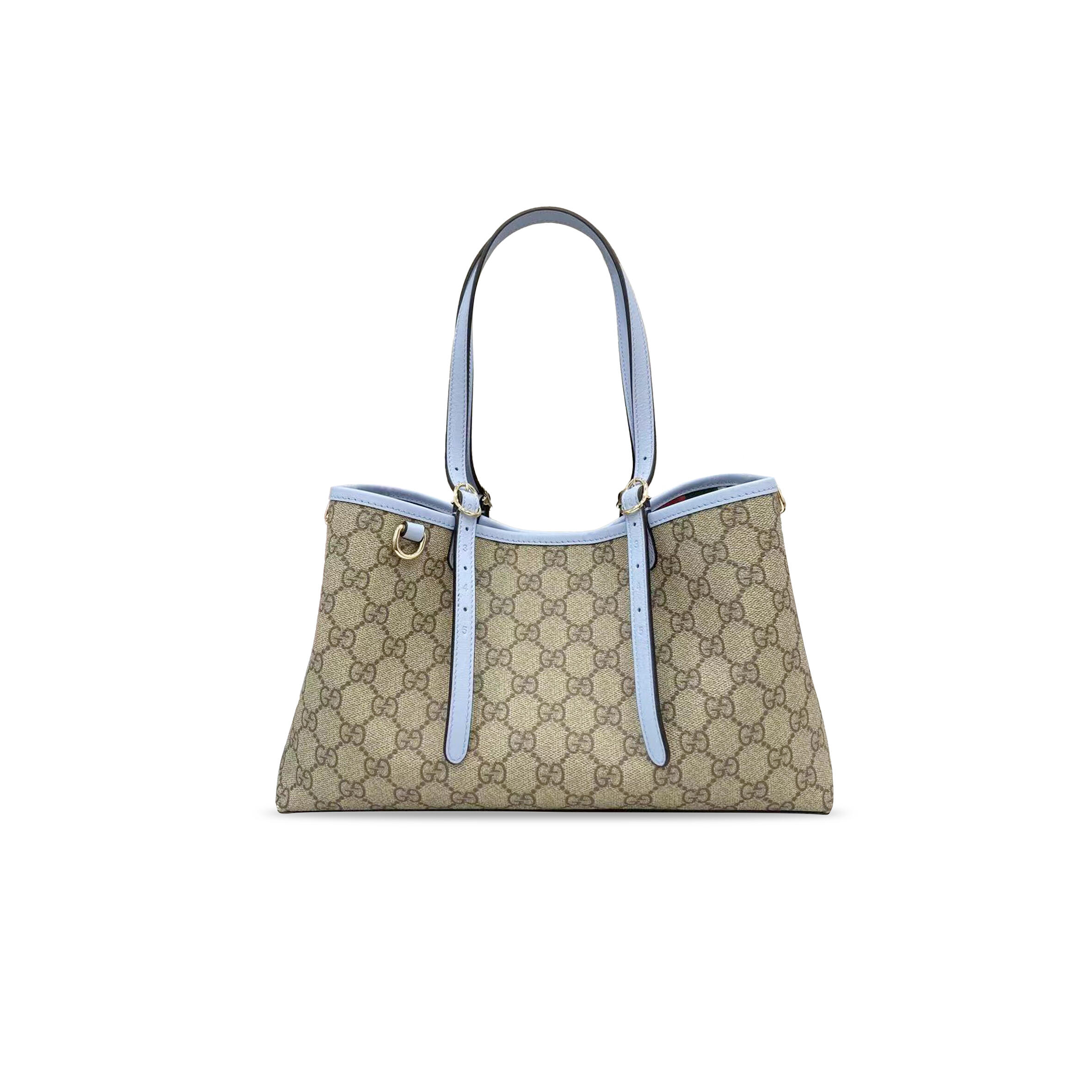 GUCCI GG EMBLEM MEDIUM TOTE BAG ‎815214 (30*18*11cm)